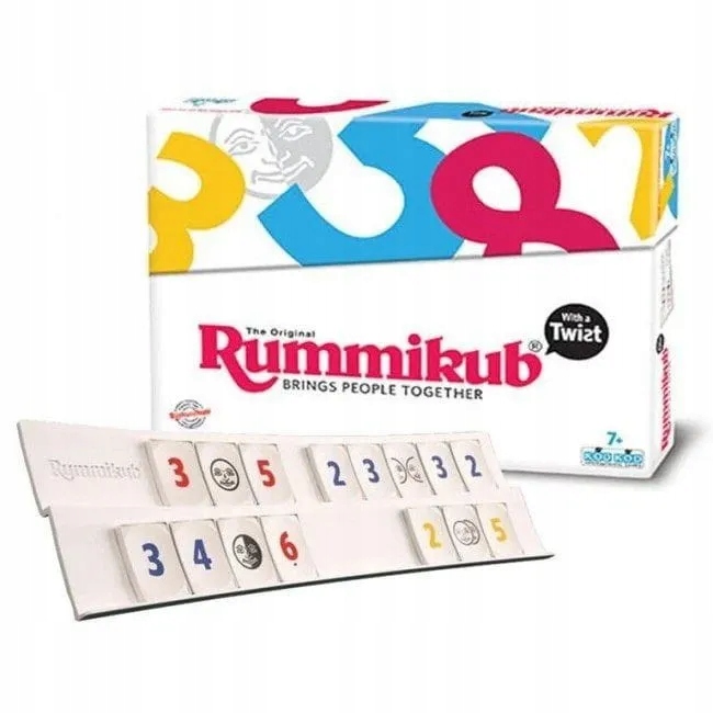 Gra planszowa Tm Toys Gra logiczna Rummikub 3w1