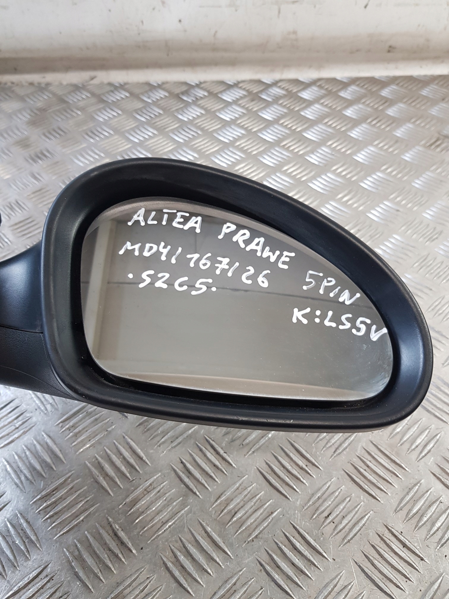 mirror right 5PIN SEAT ALTEA 05R- EUROPA K: LS5V