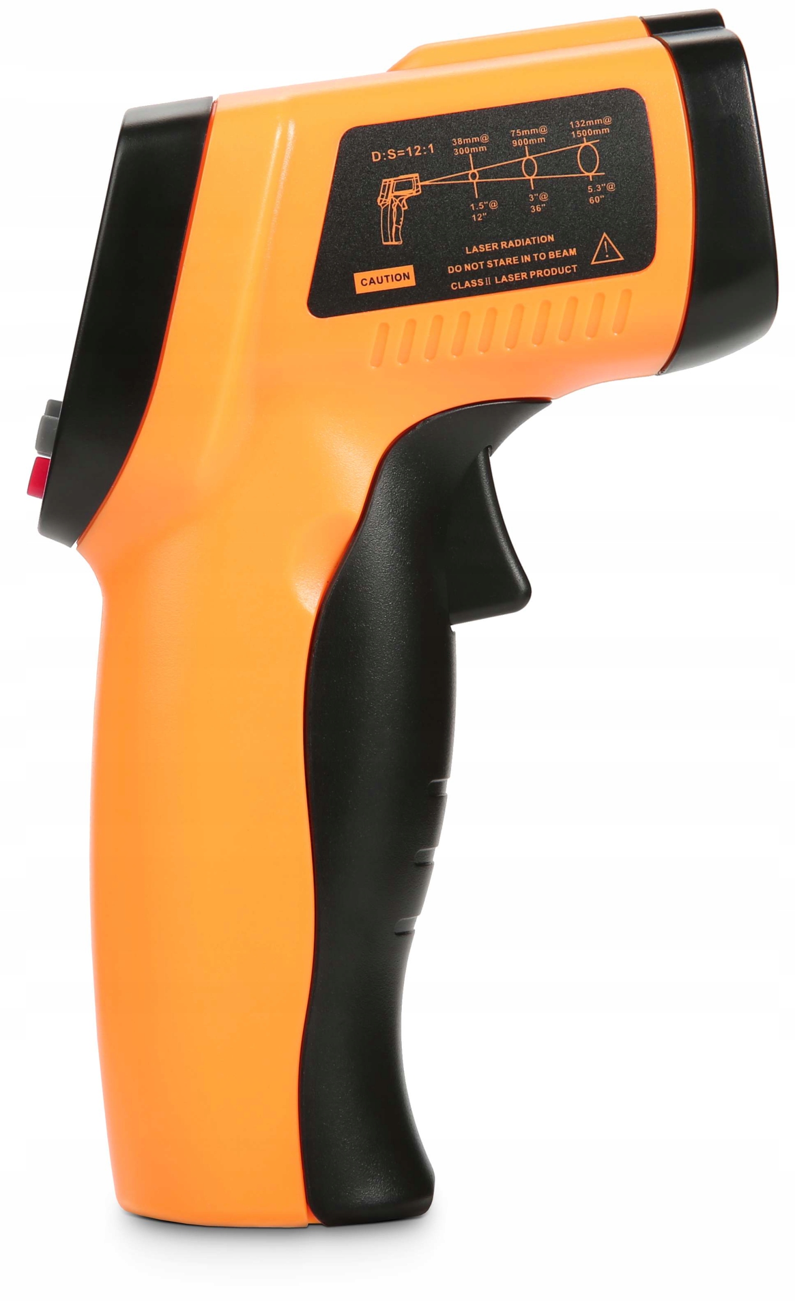 PIROMETR TERMOMETR LASEROWY BEZDOTYKOWY NA PODCZERWIEŃ EMISYJNOŚĆ -50+550°C Marka Benetech