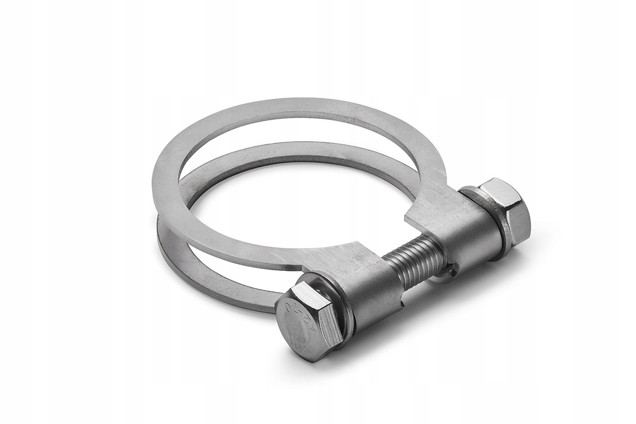 Obejma zaciskowa tłumika Nierdzewna Mocna