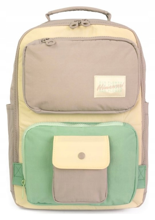 Batoh Himawari Retro S tr23197-8 béžový
