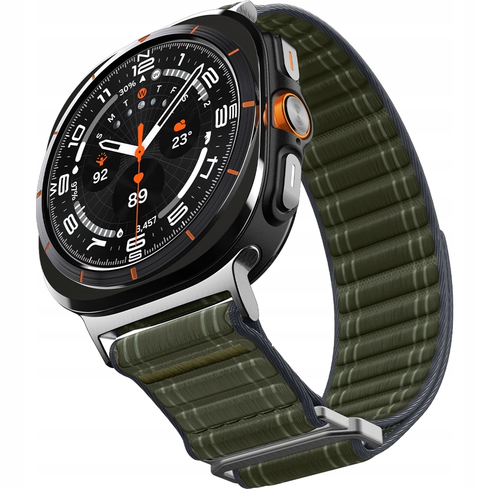 Pasek nylonowy Spigen WBF0 do Galaxy Watch Ultra 2 1, wytrzymały, mocny