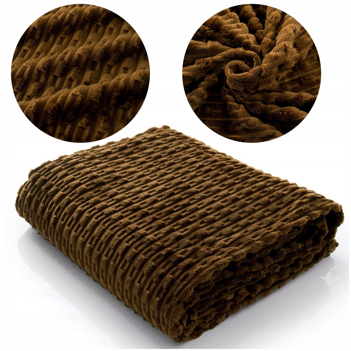 Deka 200x220 Mikrovlákno Měkká Nadýchaná Lisovaná Jednotná Ivana 06