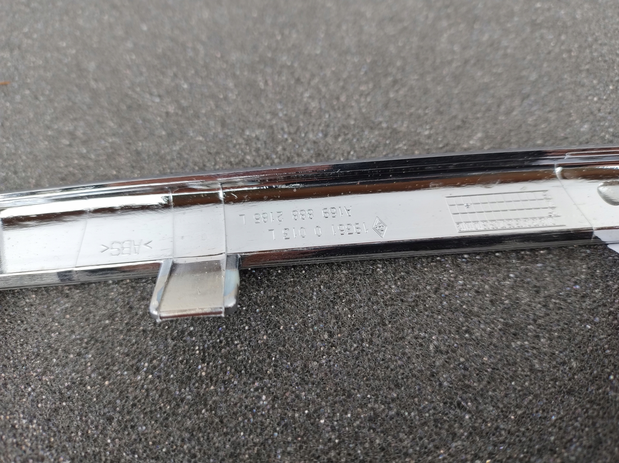 left CHROM grille MERCEDES A-KLASA W169 LIFT LH