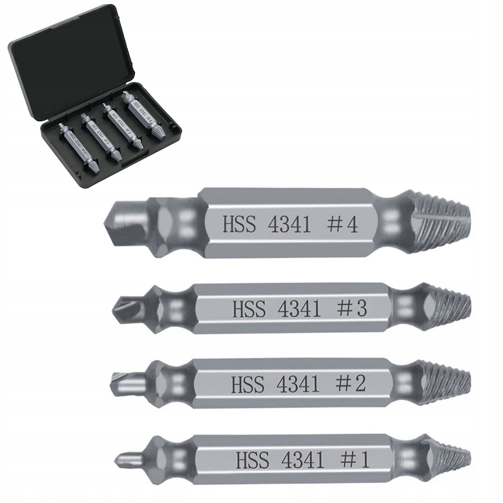 BITY DO WYKRĘCANIA ZERWANYCH WKRĘTÓW ŚRUB ZESTAW