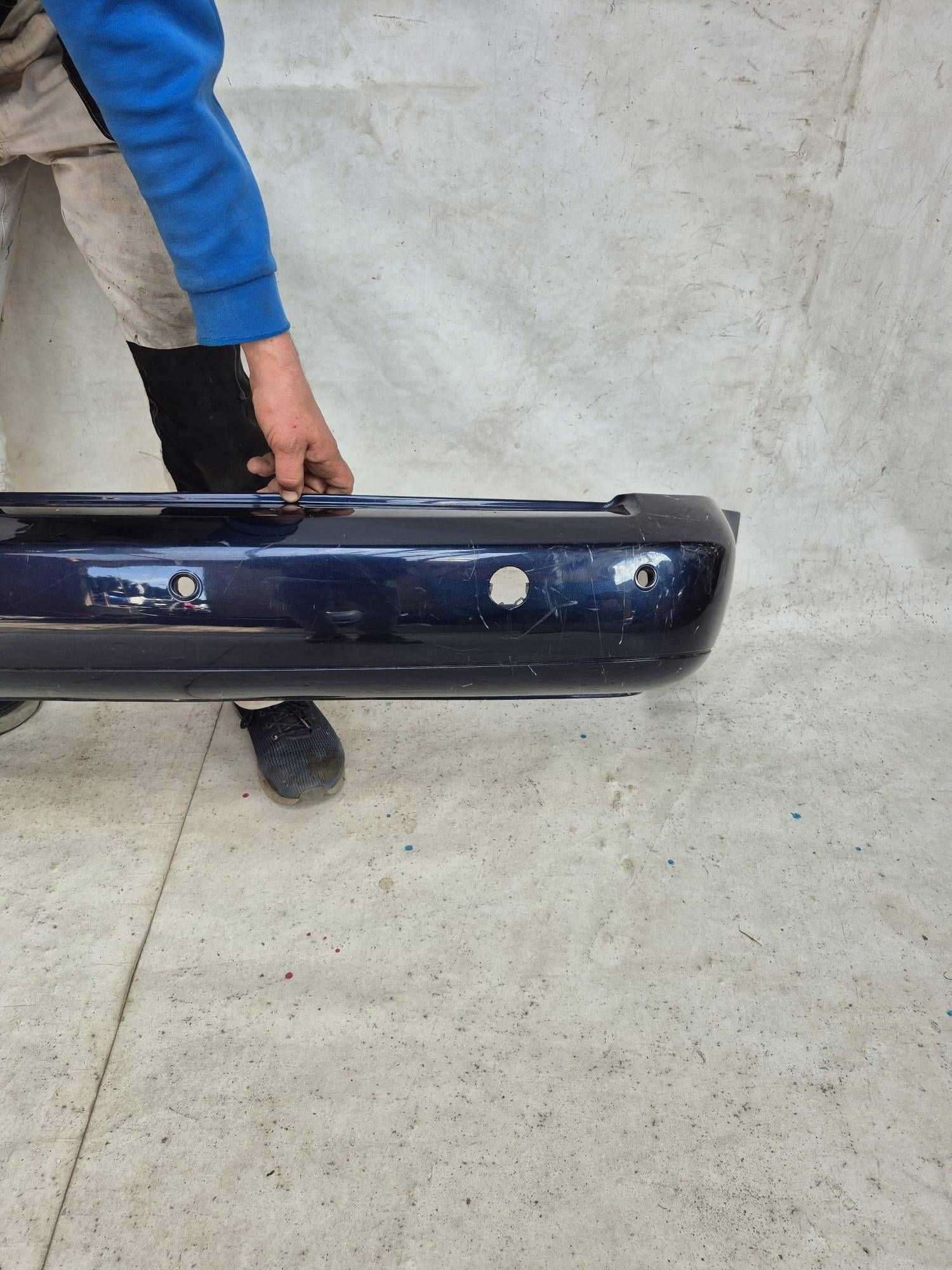 VW CADDY III 3 2K MAXI LIFT 10-15 bumper rear part rear 6XPDC