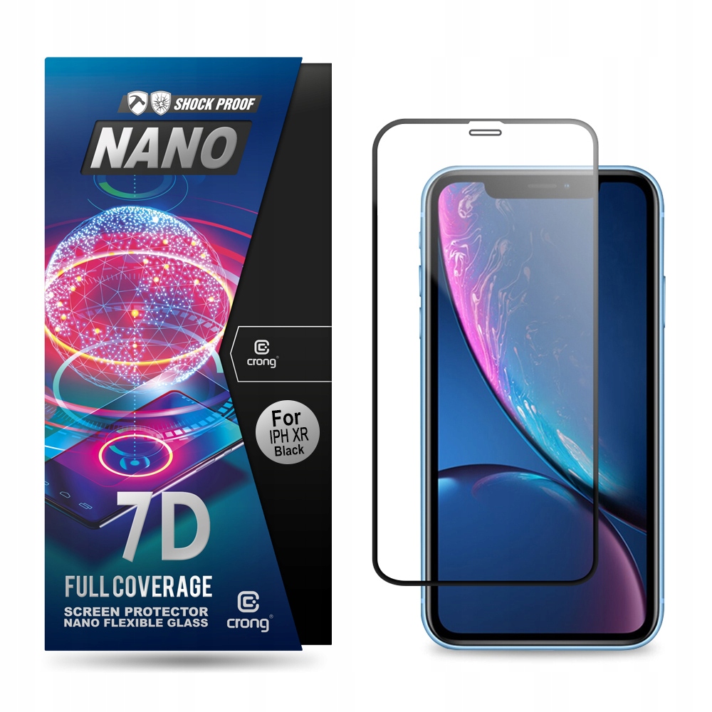 

Szkło hybrydowe 9H na cały ekran iPhone 11 iPhon