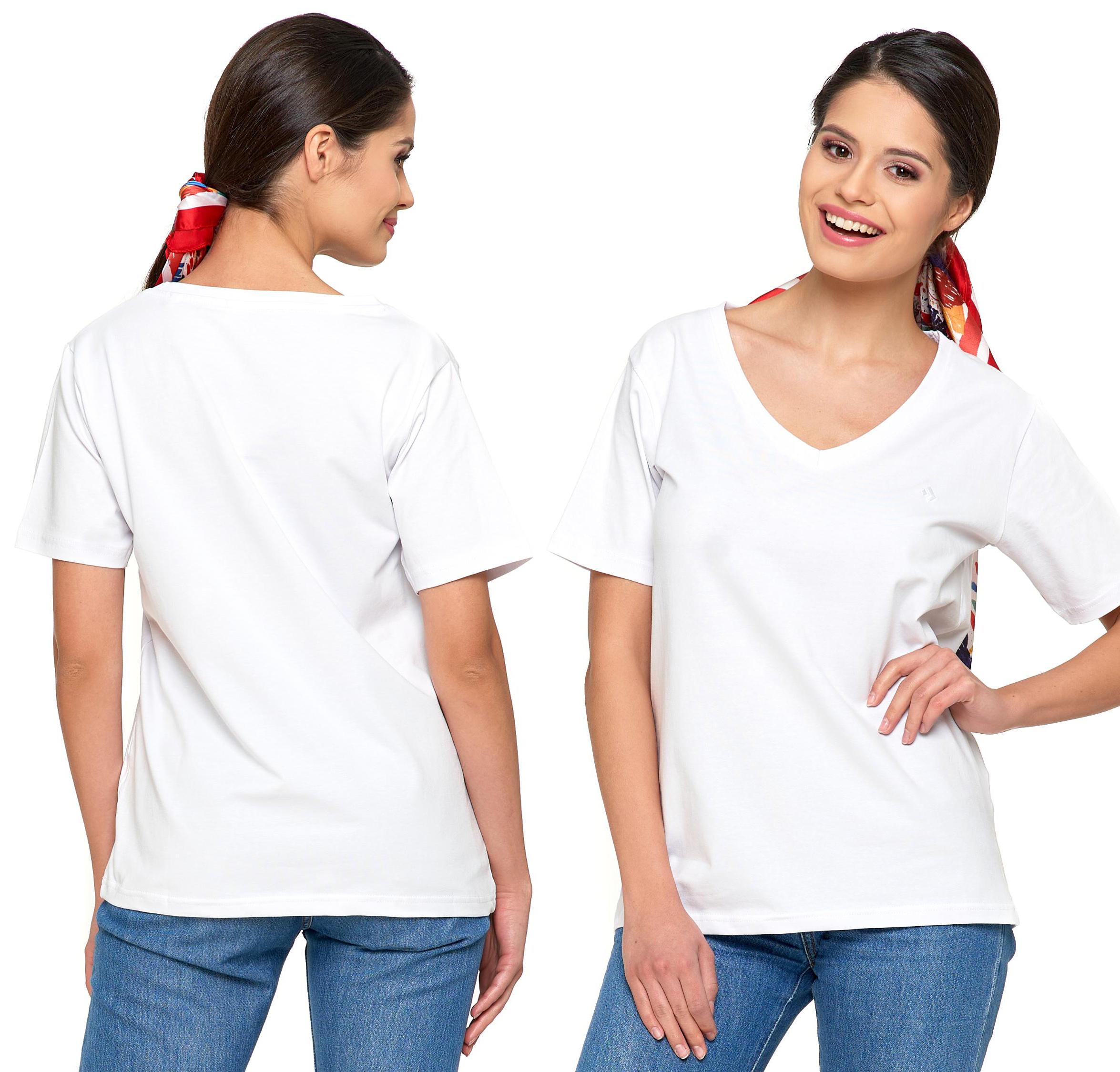 

Moraj T-shirt koszulka damska Czesana Bawełna M