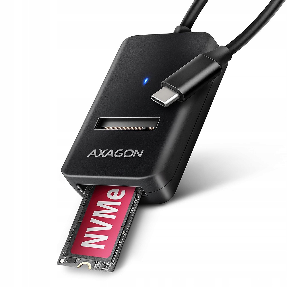 Axagon Adapter Usb-c 10Gbps M.2 NVMe Sata Ssd 10 cm