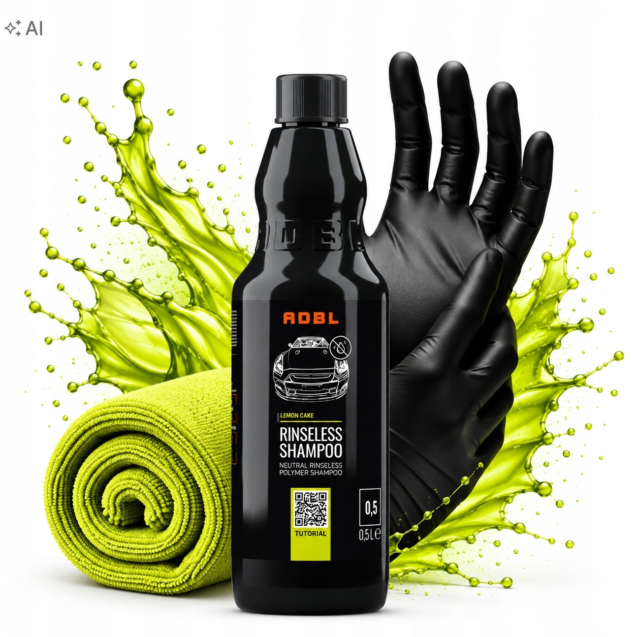 Adbl Rinseless Shampoo 500ml niskopienny szampon niewymagający spłukiwania