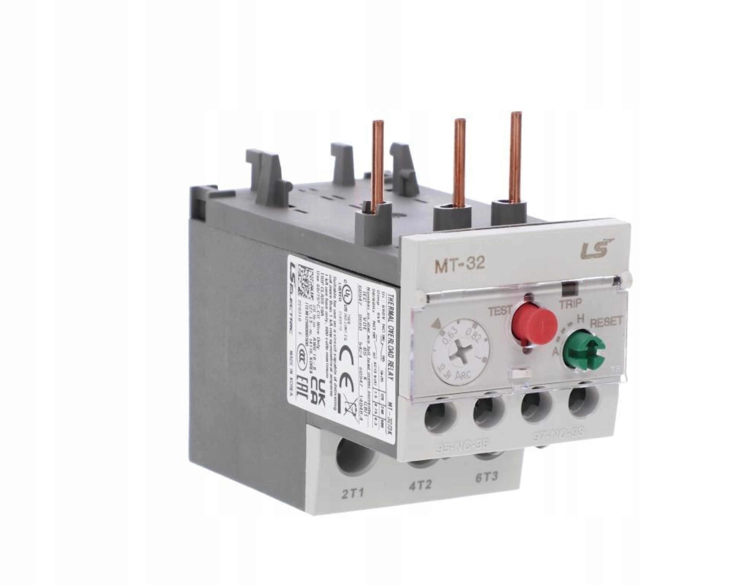 Termický Relé 3P 0.63...1.0A Pro MC9-MC40 Lsis MT-32 0.82A