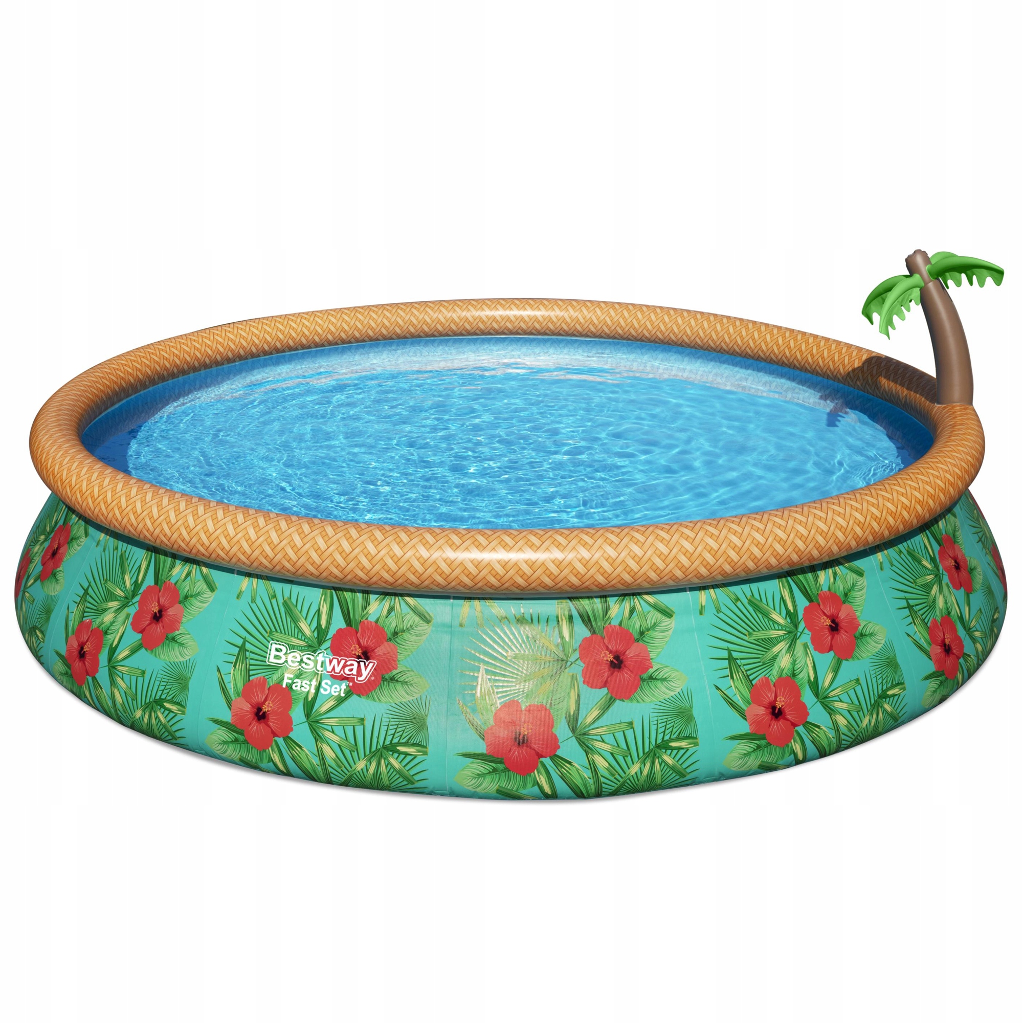 Rozkladací bazén okrúhly Bestway 457 x 457 cm