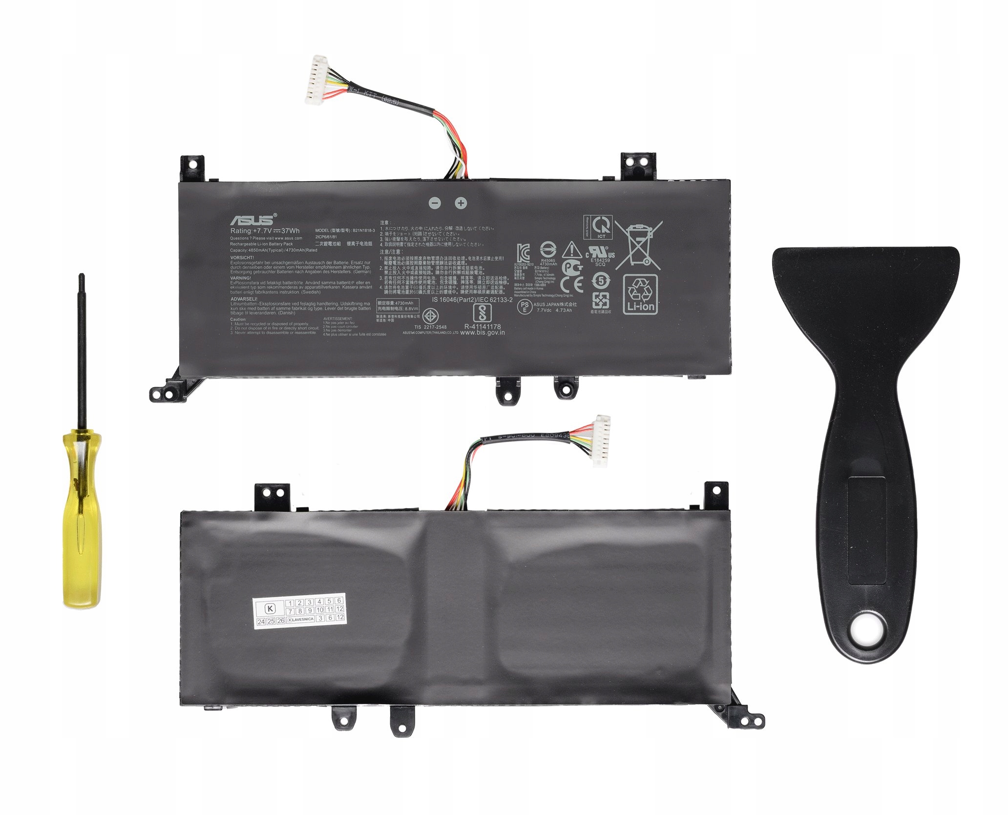 Originál Batéria Asus B21N1818, B21N1818-3, 2ICP6/61/80