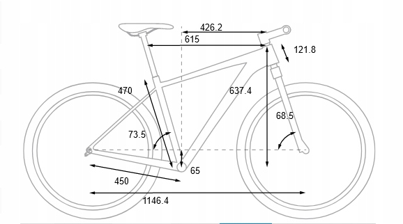 Rower CUBE AIM SL 2022 rama L 20" graphite Amortyzacja przód