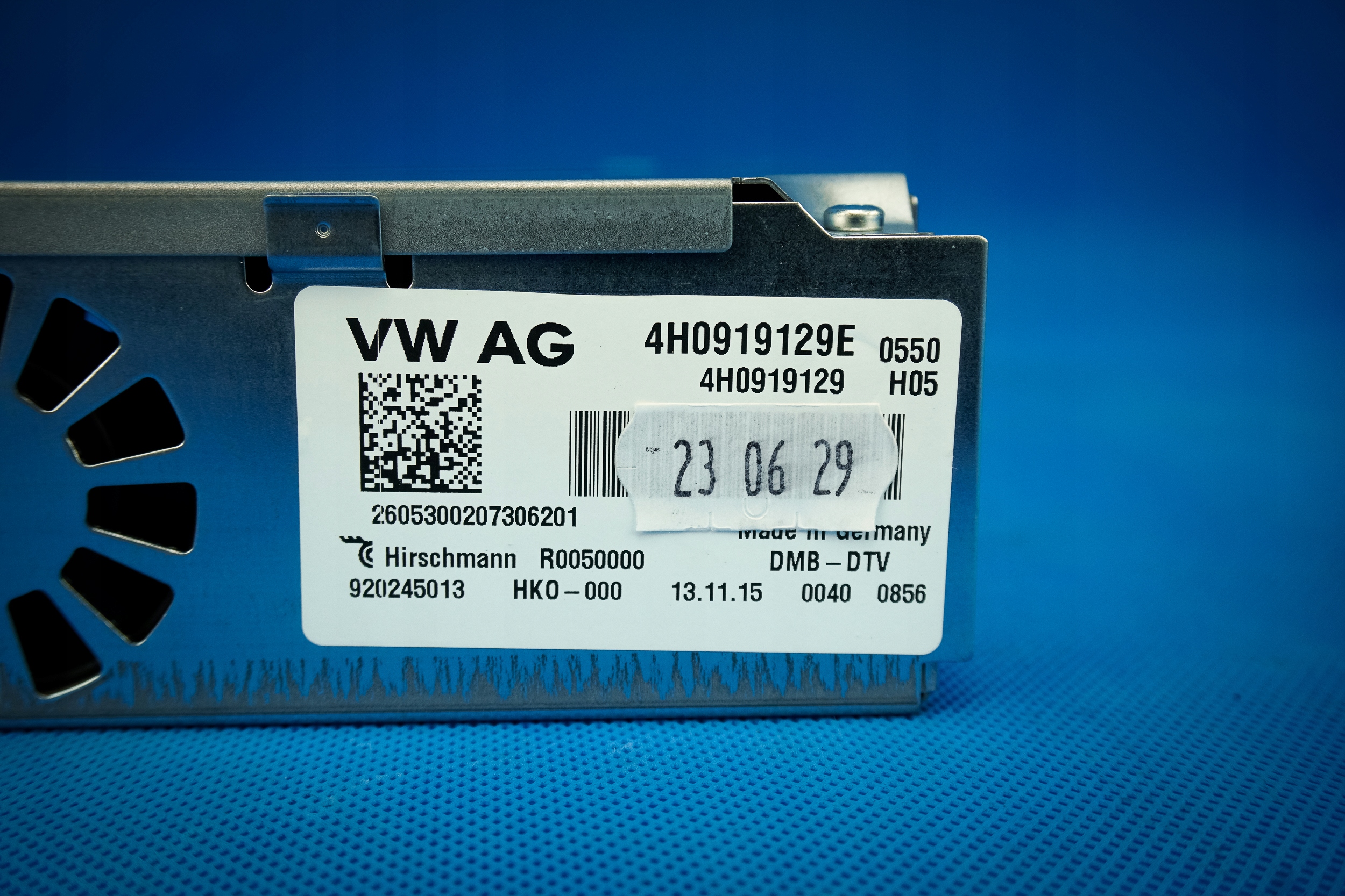 control unit tuner TV Audi A4 8K A5 A6 A7 4H0919129E