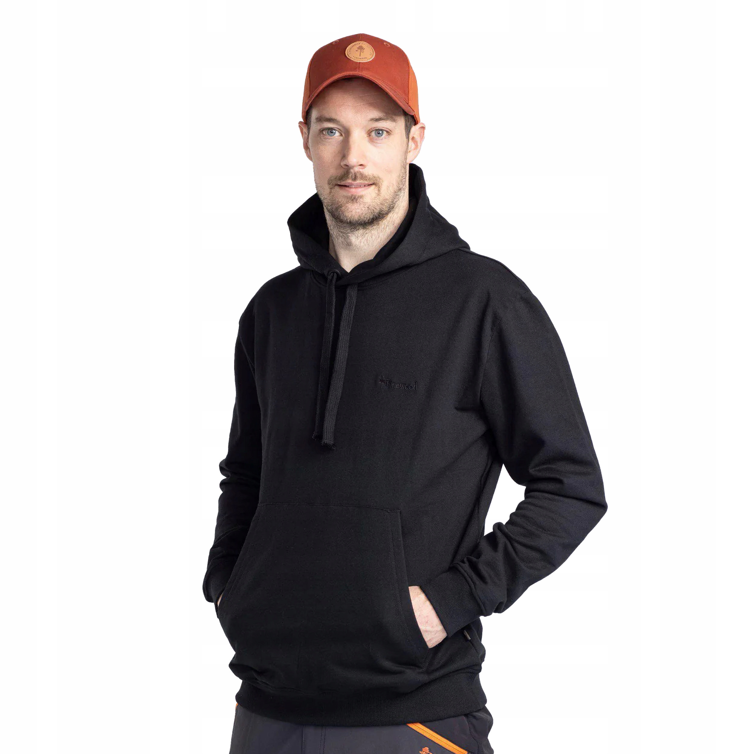 Bluza męska Pinewood Logo Hoodie czarna S
