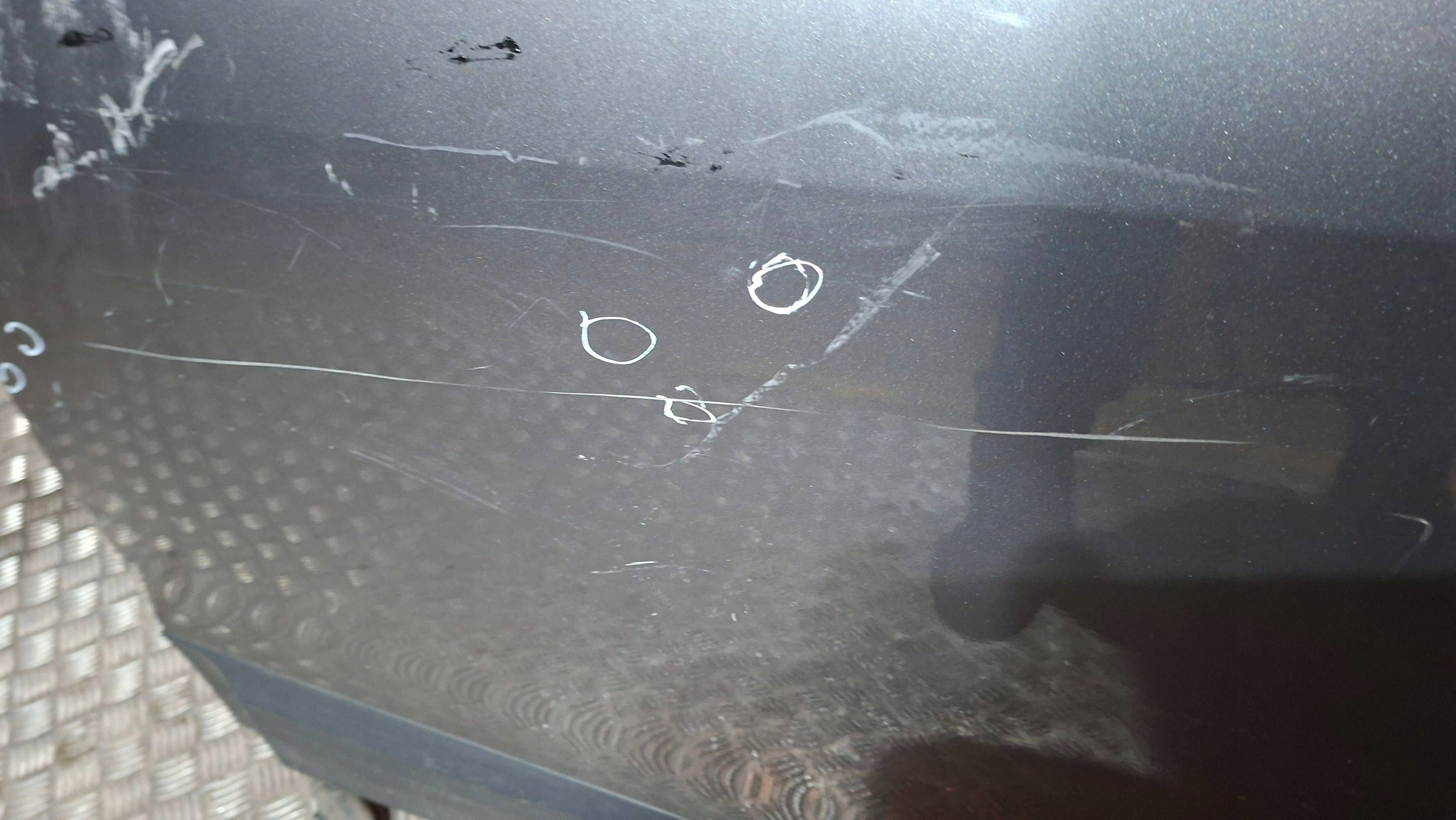Tür links heck RENAULT SCENIC III 2009