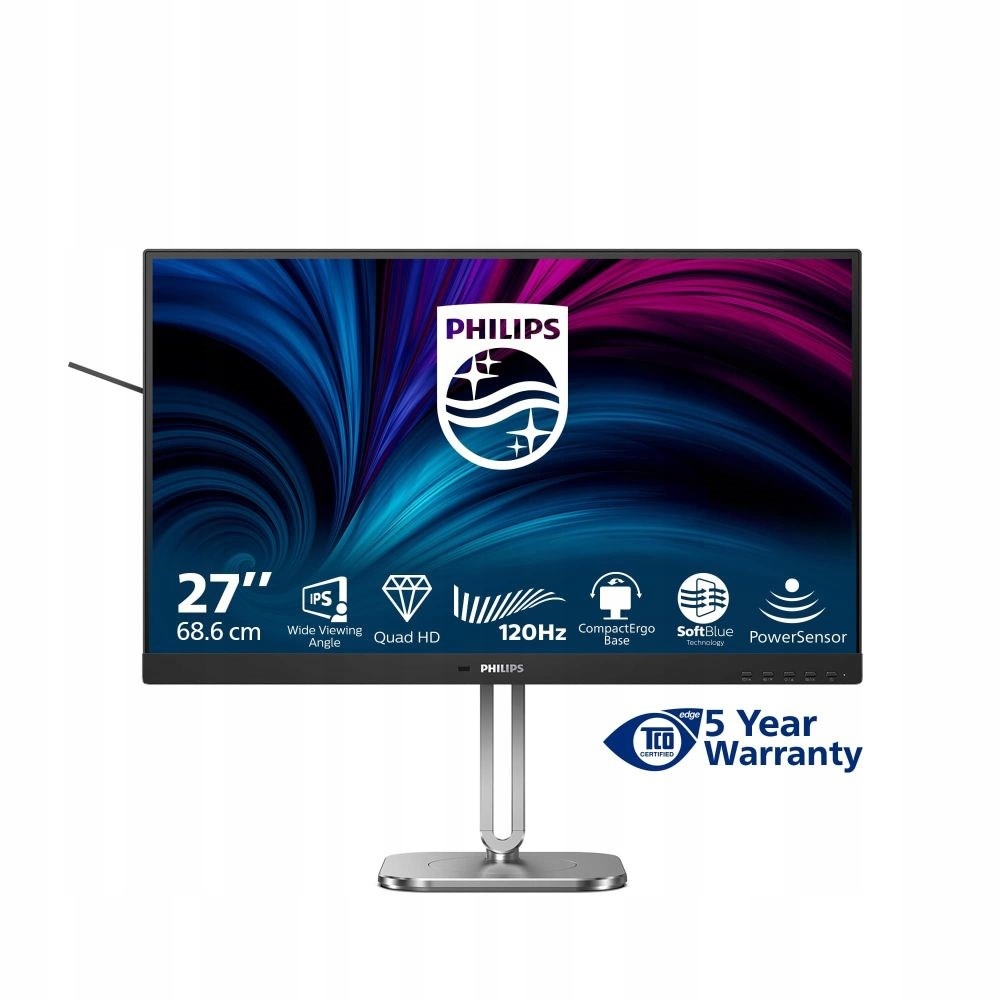 Led Monitor Philips 27B2N4500 27" 2560 x 1440 px Ips Pls