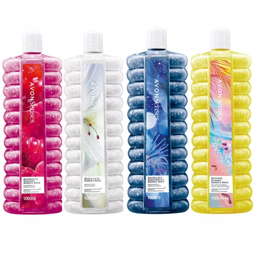 

Avon Zestaw Płynów do Kąpieli 4 x 1000 ml