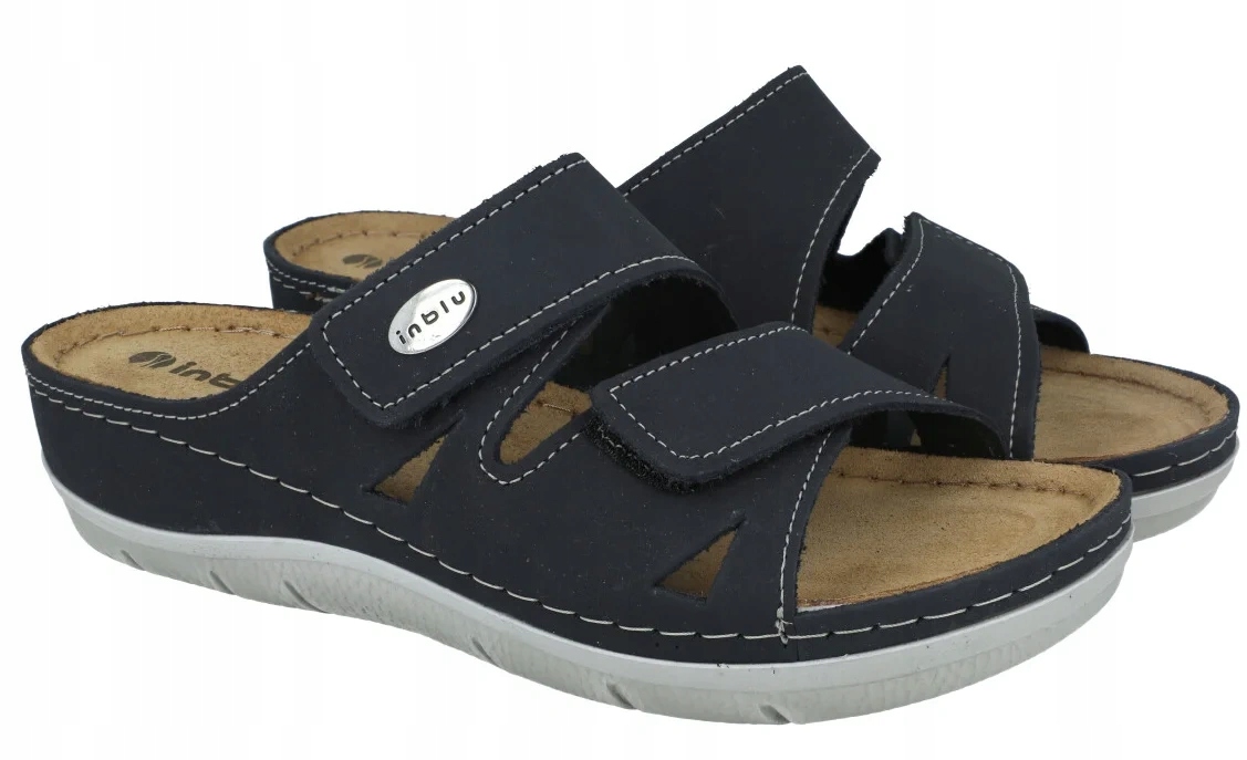 Inblu OE-01GU dámské nazouváky žabky, pohodlná letní pracovní obuv R37