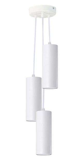 Závěsná Lampa Zwis stropní lustr Tuba 15 GU10