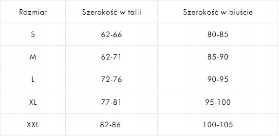 GORSET MODELUJĄCY talię sznurowany WYSZCZUPLAJĄCY Rozmiar XL