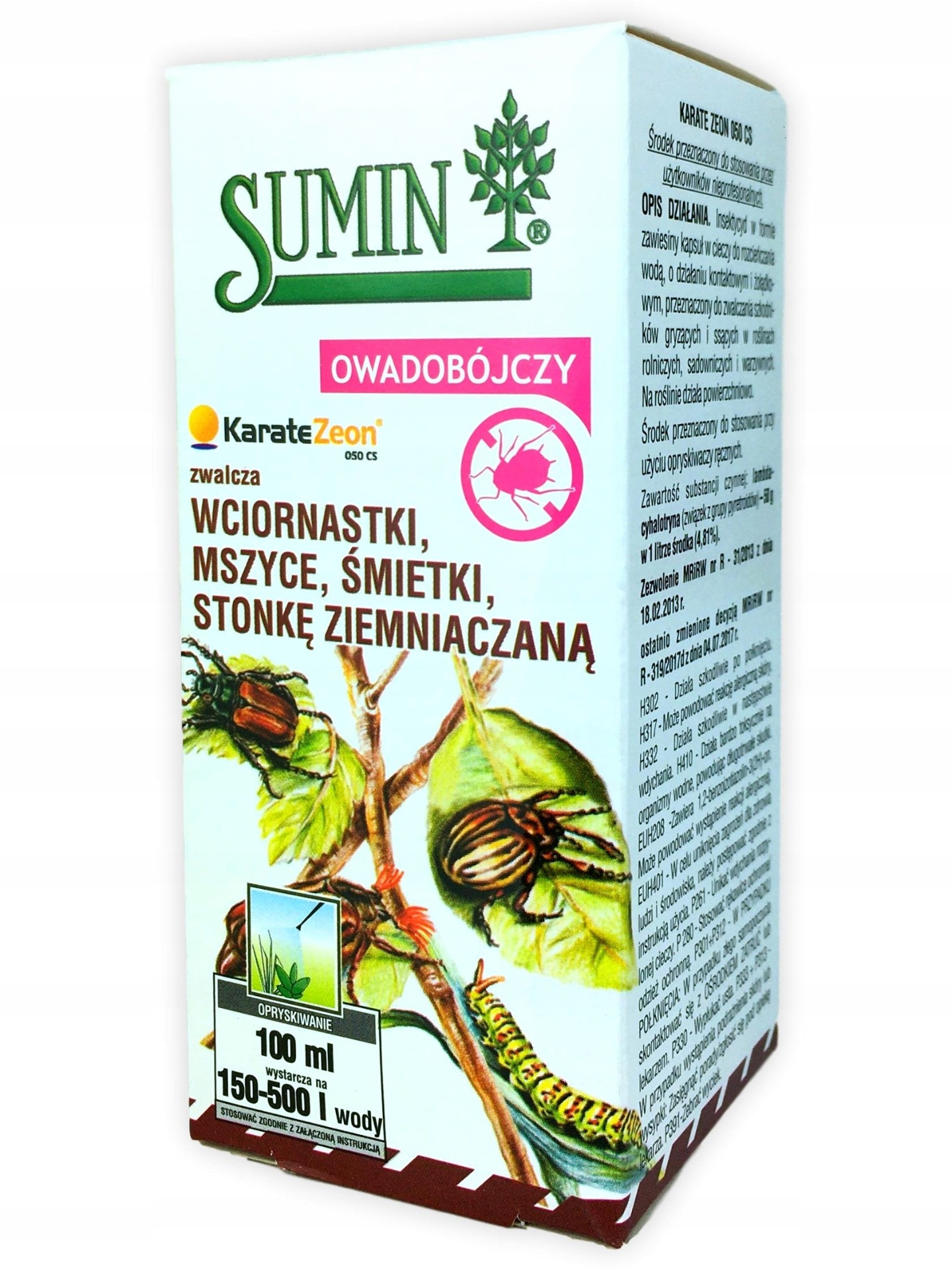 

Karate Zeon 050 Cs Owadobójczy Mszyca Stonka 100ml