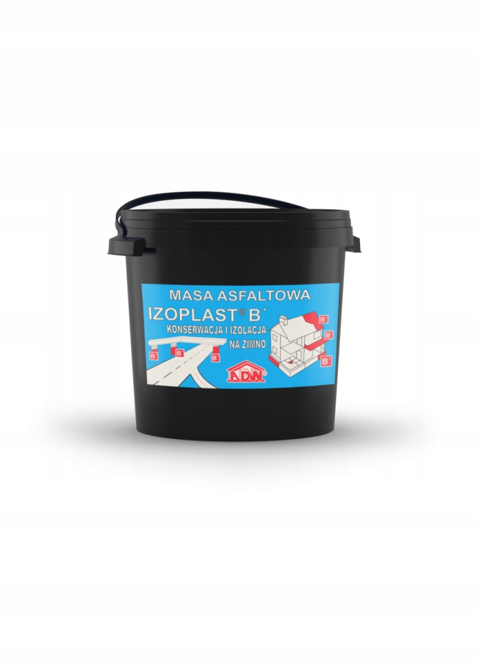 Izoplast R masa hydroizolacyjna 5l smoła hydroizolacja na zimno fundament