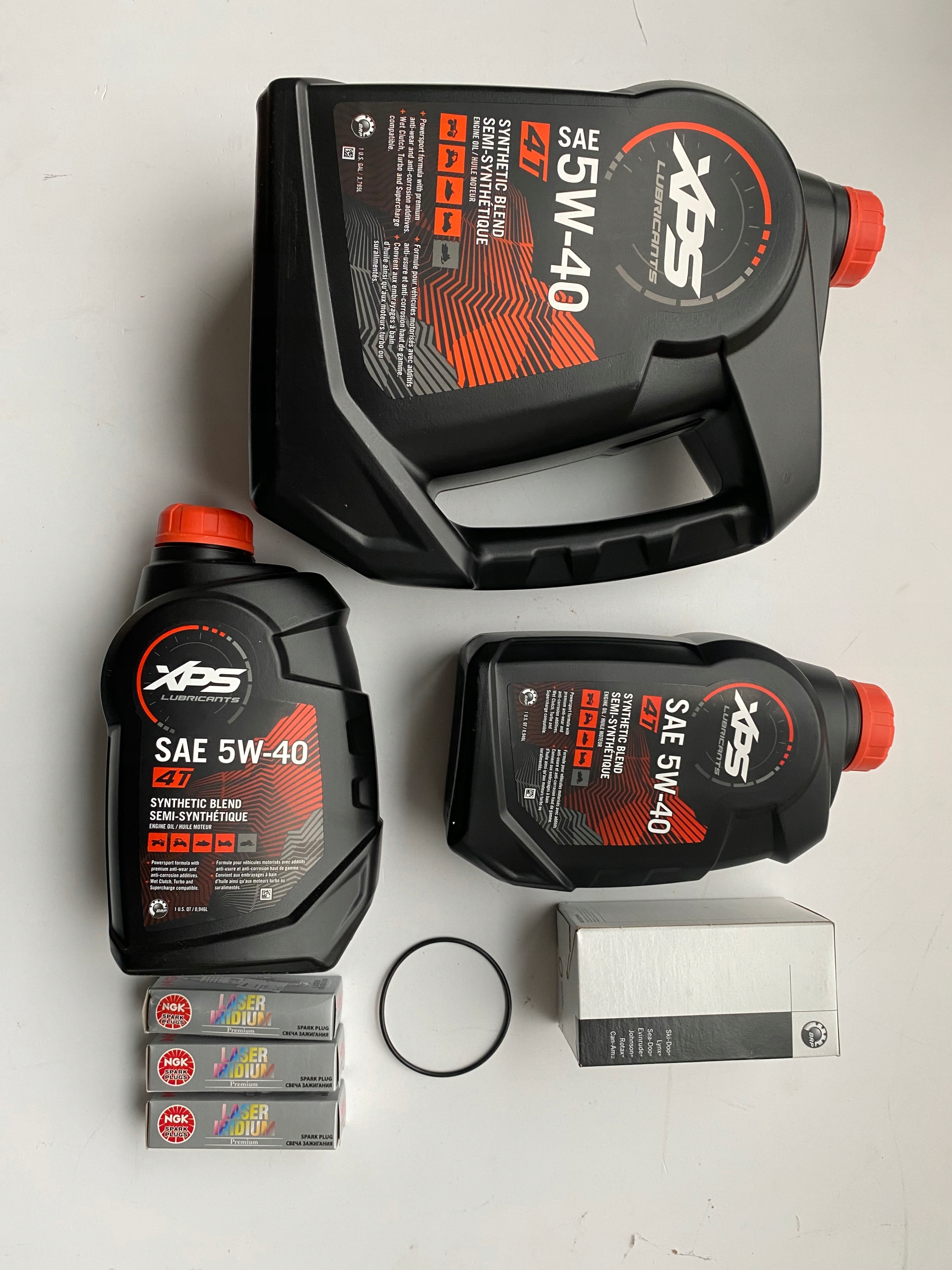 Zestaw olejowy Can-Am Spyder RT 1.3 man/aut+świece