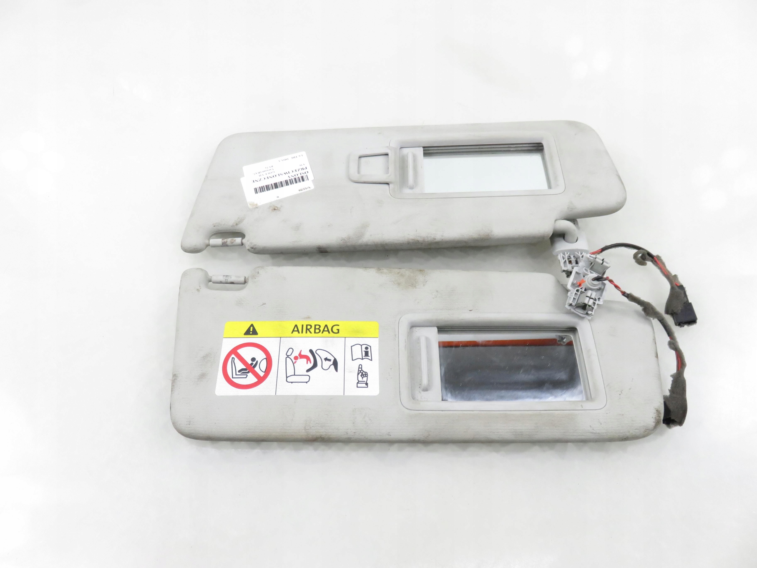 OSŁONY PRZECIWSŁONECZNE VW GOLF VII