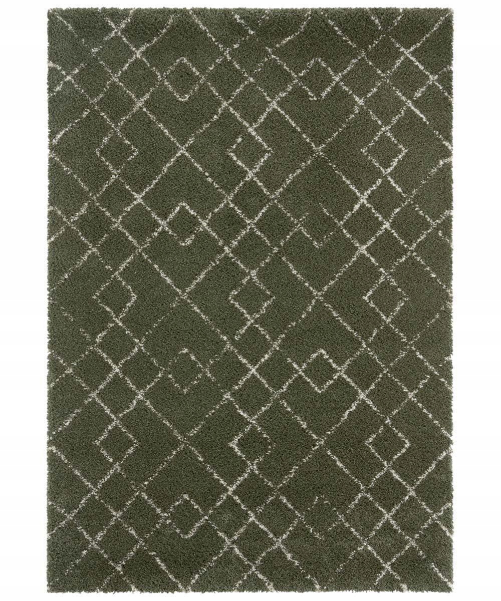 Zelený koberec do obývacího pokoje Archer 160 x 230 cm