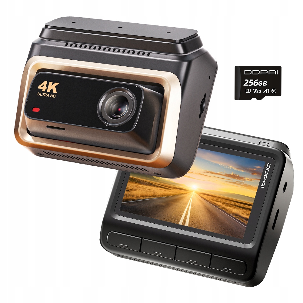 Kamera Ddpai Automobilová Z60 Pro Videorekordér 4K Hdr Gps Wifi Bt+ 256GB