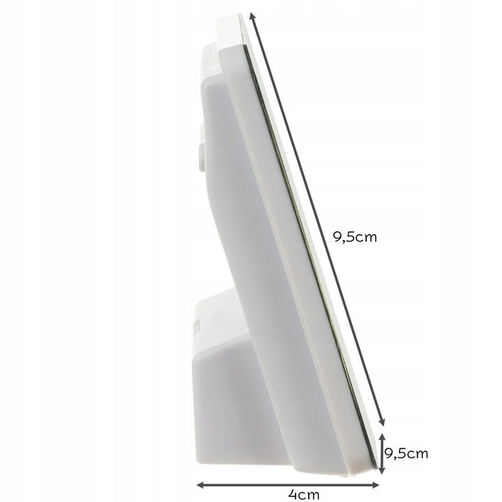 Ruhhy Termometr higrometr zegar stacja pogody Marka Ruhhy