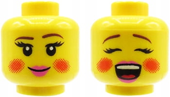 

Lego głowa główka 3626cpb1439 kobieta, rumieńce