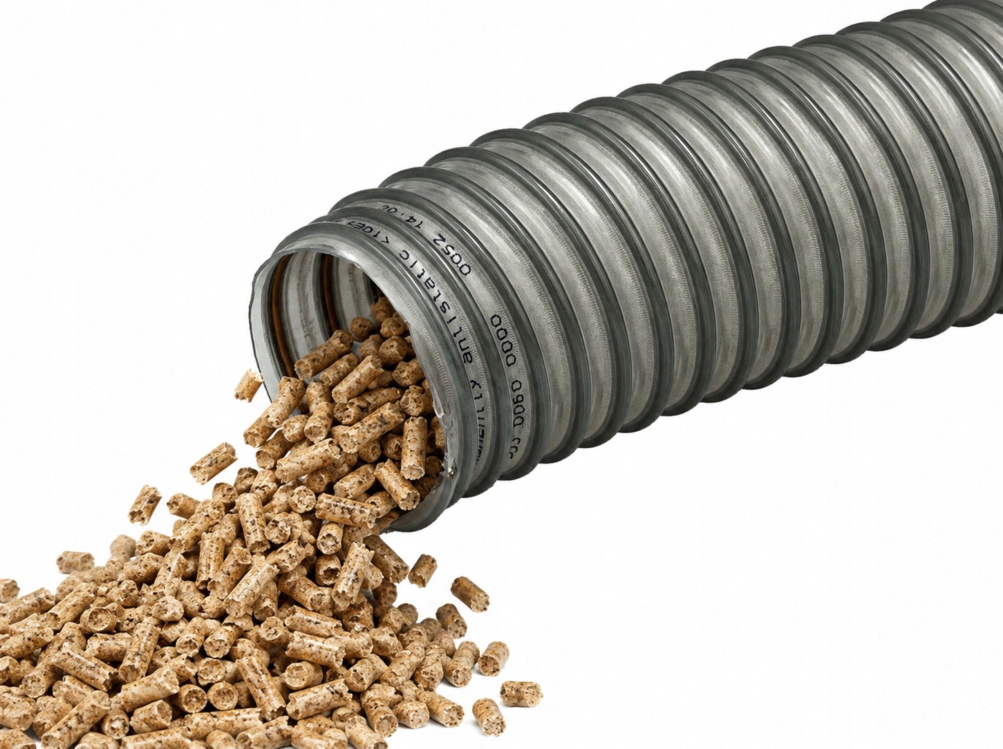Trubka spiro pro podavač pelet Pur 533 fi 60 mm 1 m 0,7 mm