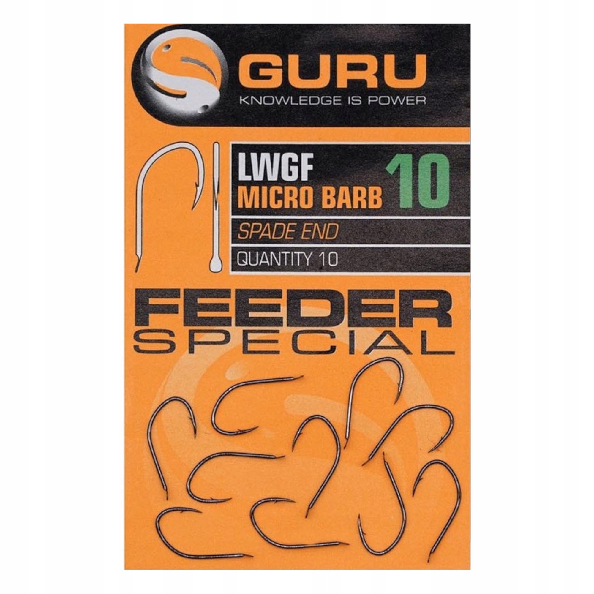 Haczyki Guru Lwgf Micro Barb Spade End Feeder Special Rozmiar 20