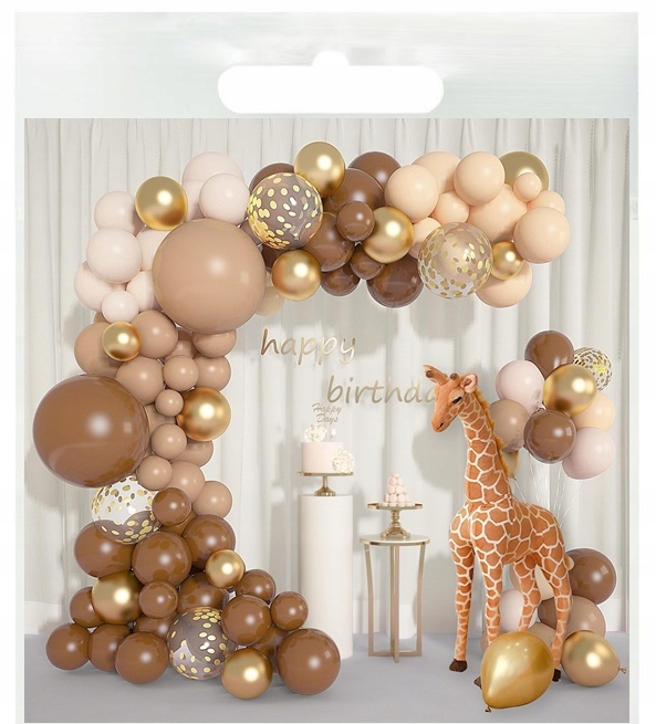 

Girlanda balonowa Brązy I Beże boho do ścianki G62