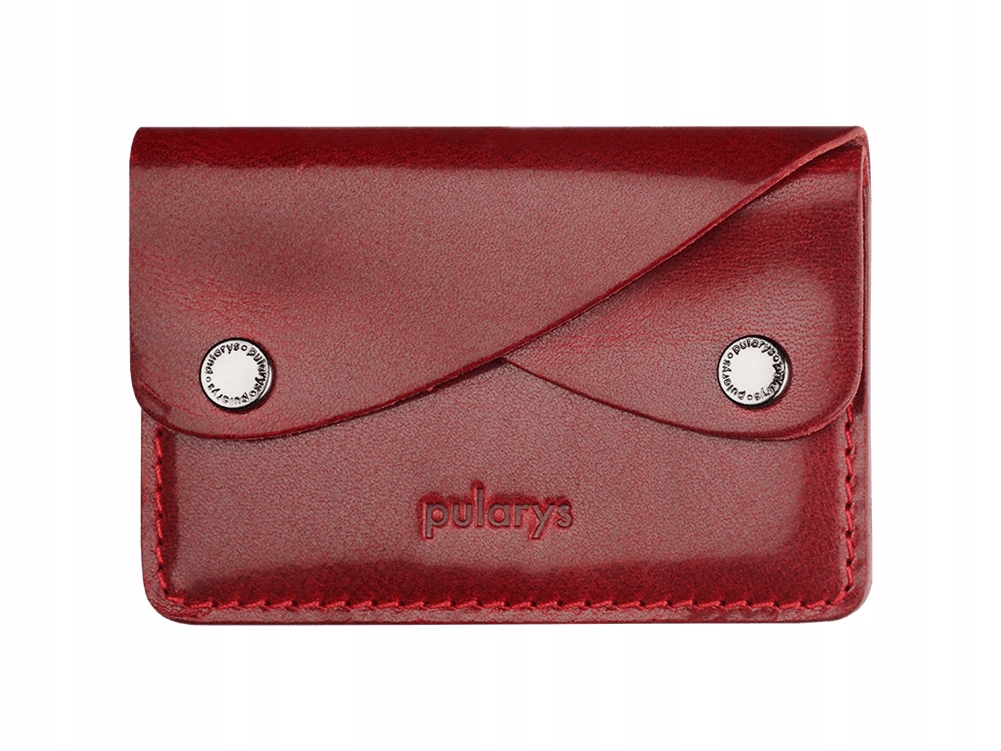 Pularys peněženka z pravé kůže červená unisex