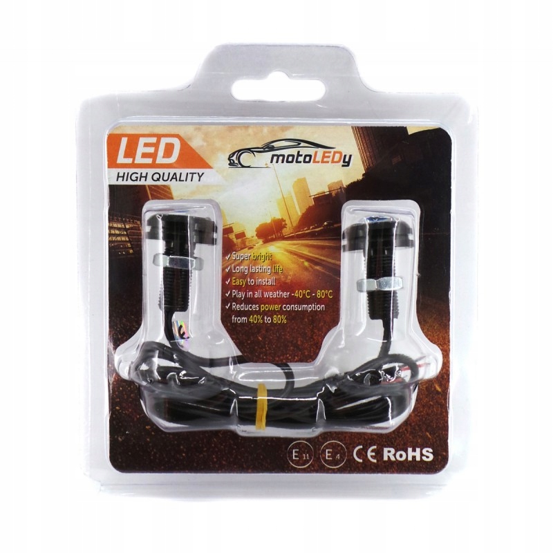 ŚWIATŁA czerwone LED 3W 2szt EAN (GTIN) 5901414686178