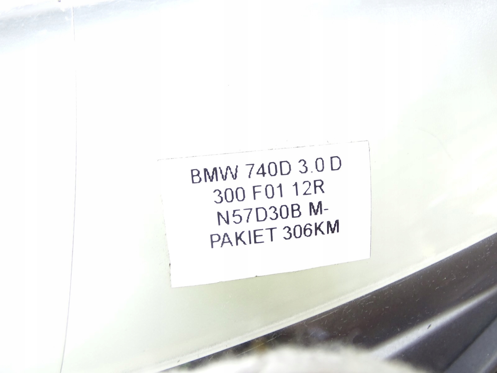 light left XENON non-setting BMW F01 F02 UK