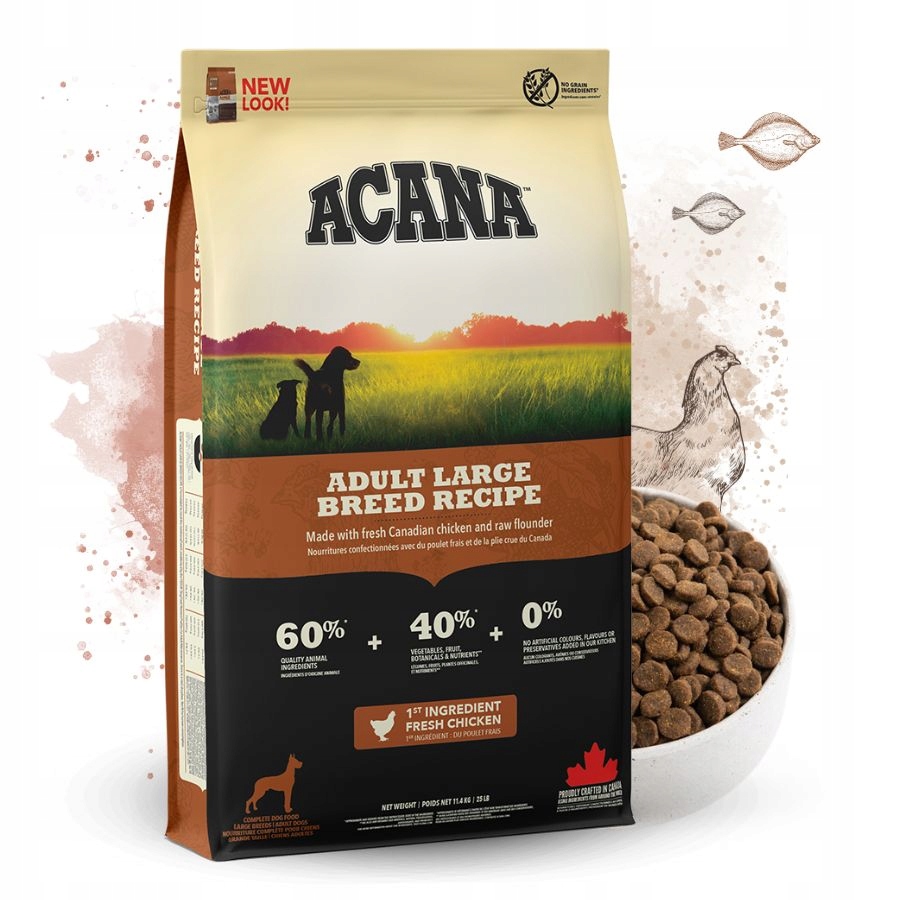 Levně Acana Acana Heritage Adult Large Breed 11,4 kg
