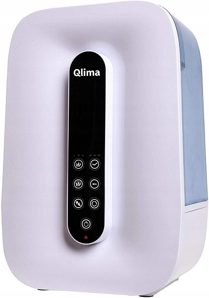 Qlima Zvlhčovač Ionizátoru Vzduchu H609 studená a horká mlha 3 stupně
