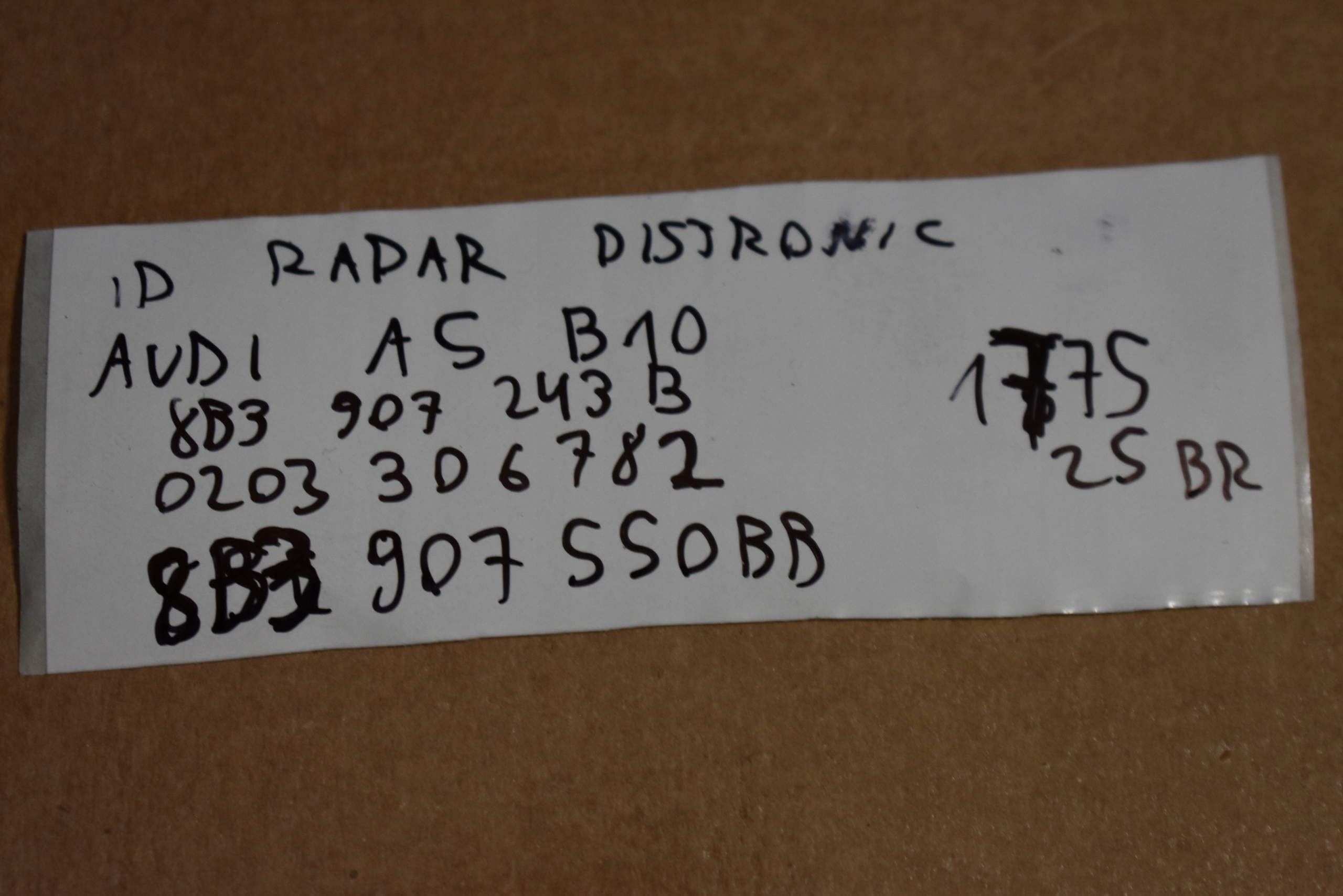 perfect condition RADAR DISTRONIC AUDI A5 B10 1