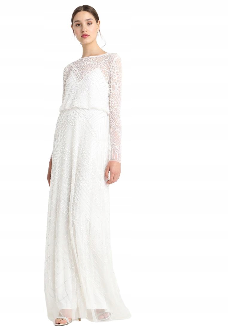 Adrianna Papell Šaty Flitry Maxi Slm 34