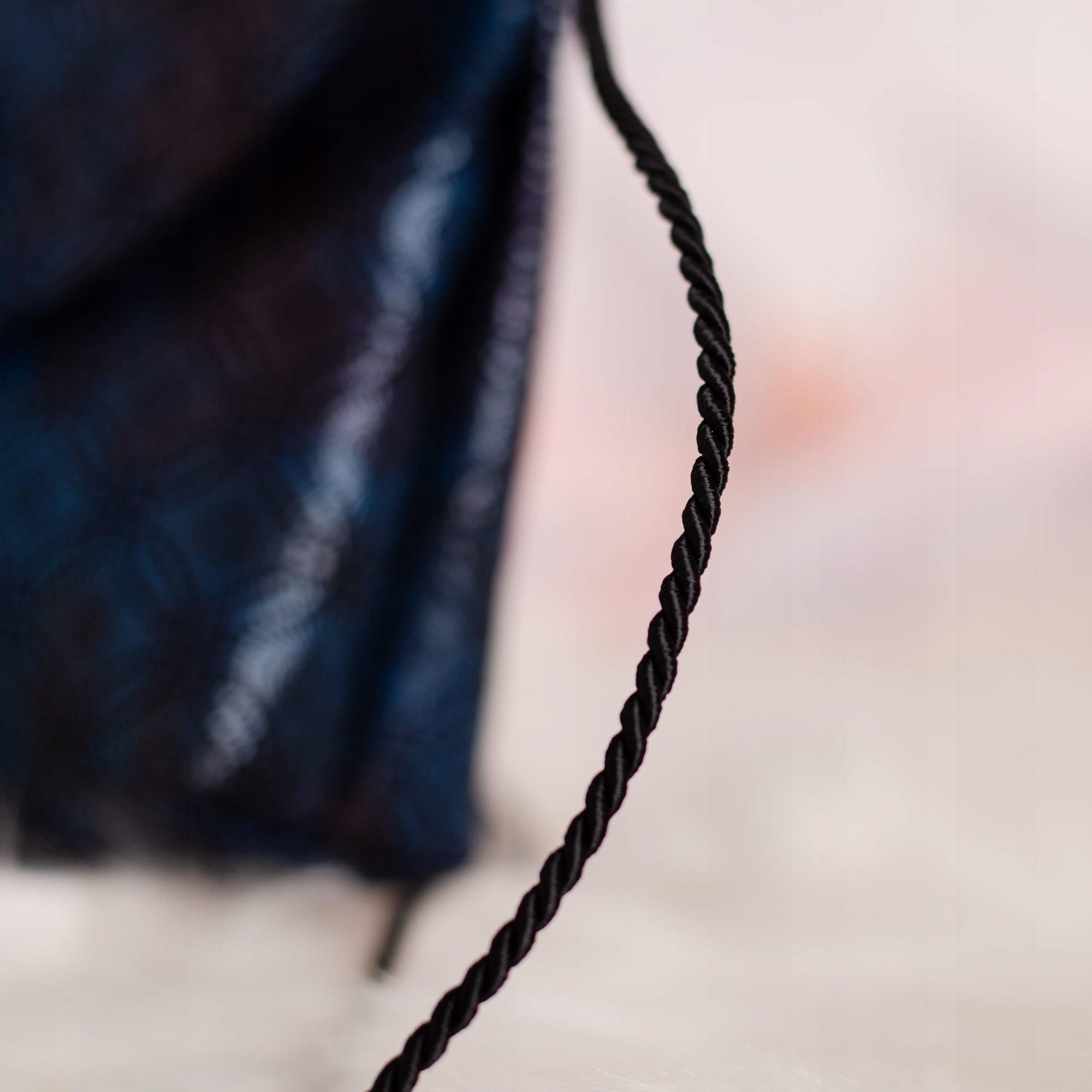 Torebka granatowa dziewczęca 205 z ozdobą Marka inna