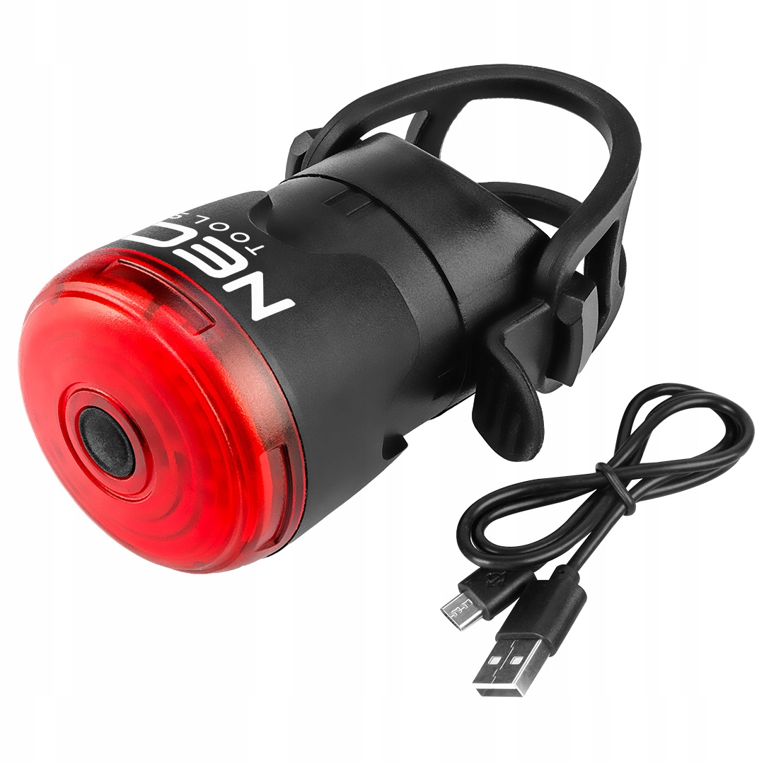 Lampka oświetlenie rowerowe tylne Usb 30lm Led