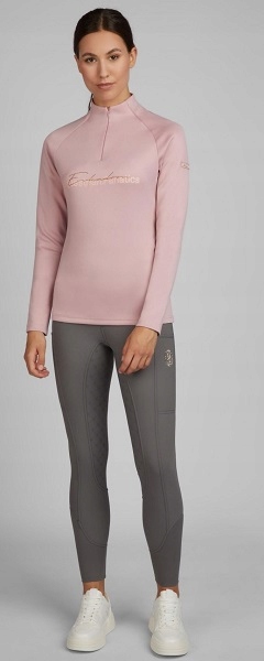 Koszulka Longsleeve Eskadron Half-zip Jersey Heritage pearl rose S