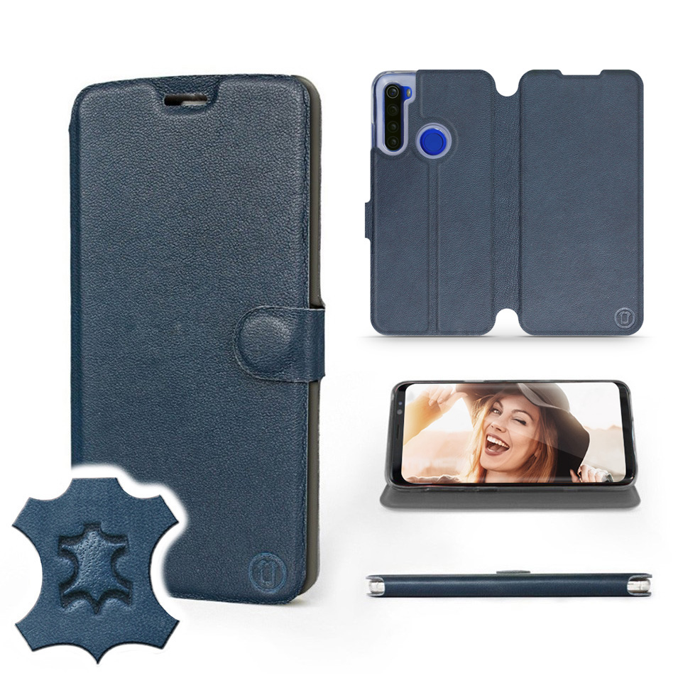 

Etui Mobiwear do Xiaomi Redmi Note 8T Blue Leather