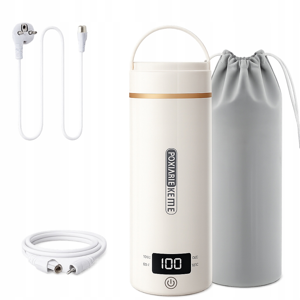 Przenośny Czajnik Termos Elektryczny Ze Stali 316L, 220V/300W (eu), 500ml