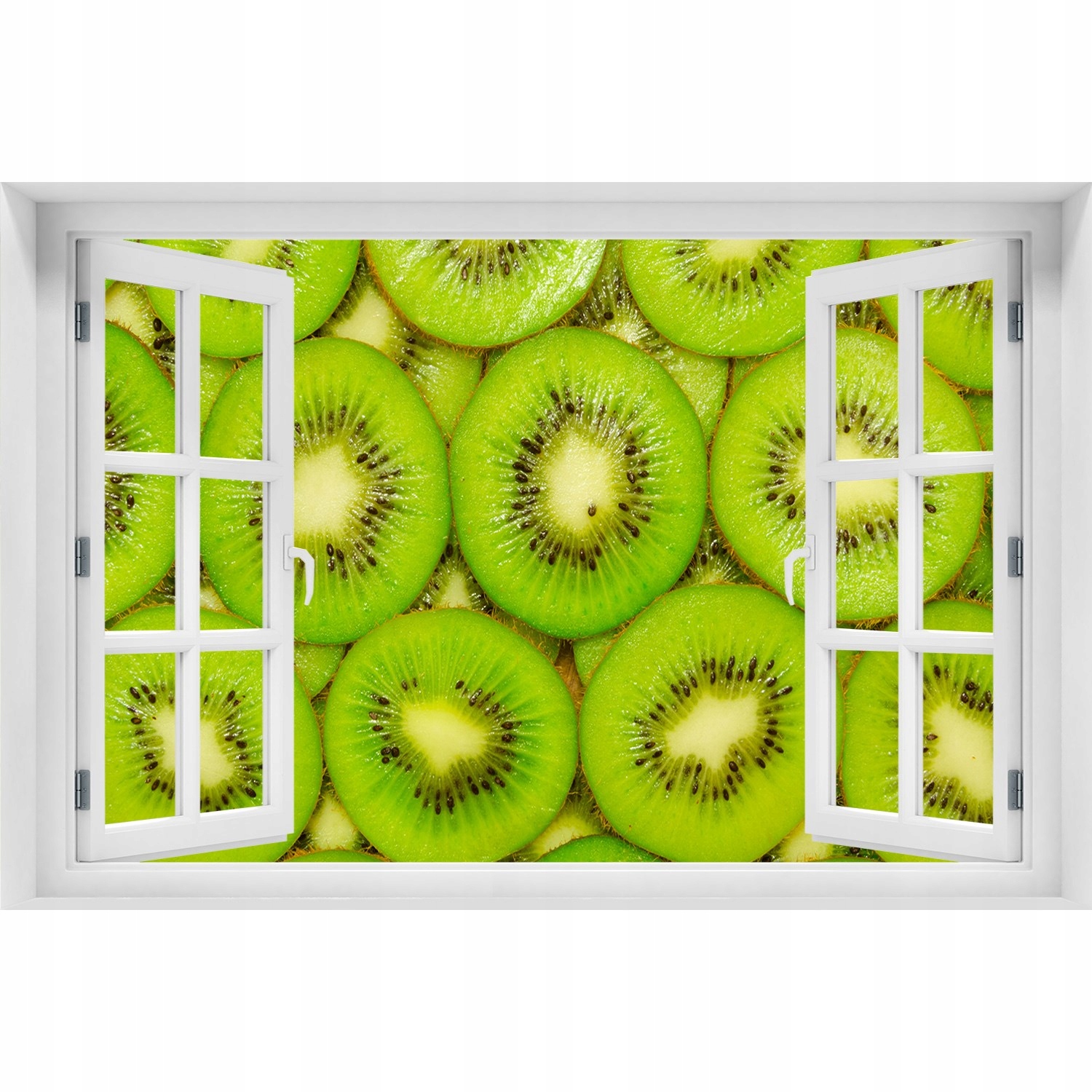 

Naklejka ścienna Okno samoprzylepne Kiwi 90x60